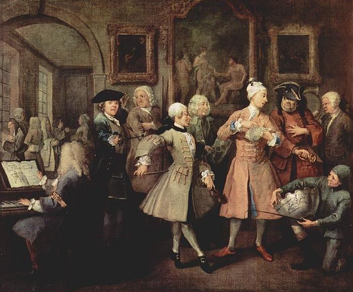 William Hogarth Der Lebensweg eines Wxstlings